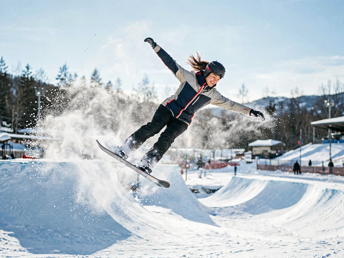 雪上腾空竞技谷爱凌冬奥